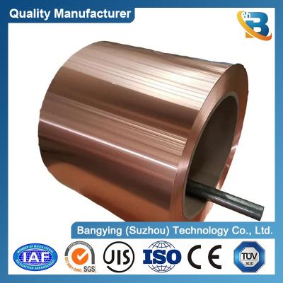 China Payment Term T/T BYCu-001T 0.3mm 3mm Copper Strips Coil for C10100 C10200 Brazing for sale