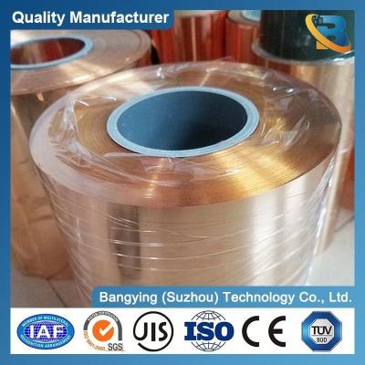 China 2-2500mm Width Red Copper Foil for Battery Strip Coil from Professional for sale