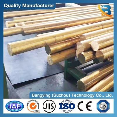 China Copper Ground Rod Brass C5210 C2200 C7521 H62 H63 H65 Rod for Gearround Copper Bar for sale