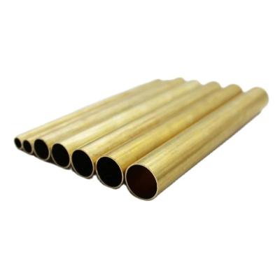 China Yellow Brass Tube Copper Pipe for Press ASTM B135 C27000 C27200 Small Large Diameter for sale