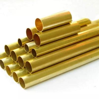 China ASTM Standard Customized Request Thin Thickness 0.2-80 mm Hollow Brass Tube Square Pipe for sale