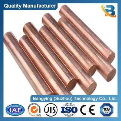 China Adequate Stock C11000 Pure Copper Bar Copper Rod 45-50 Elongation 35-45 Hardness for sale