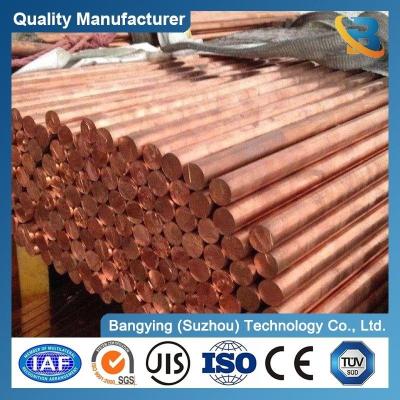 China 35-45 Hardness 8.9 Density T2 C1100 Copper Round Bar Copper Rod for Electrical Industry for sale