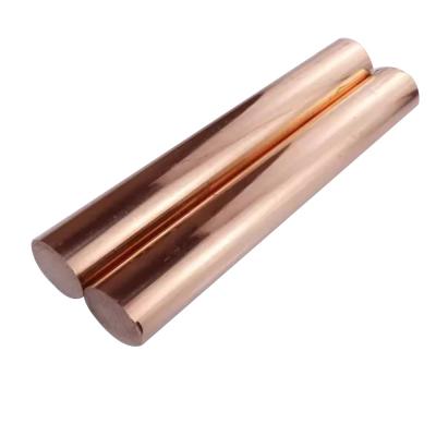 China C1100 TP1 T2 Copper Bar Straight Brush Mirror Fast Delivery 99.9% Pure Round Rod for sale