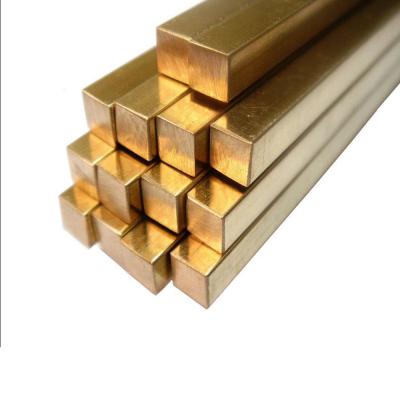 China C2800 CuZn37 C62400 Square Brass Copper Bar Custom Size For Construction for sale