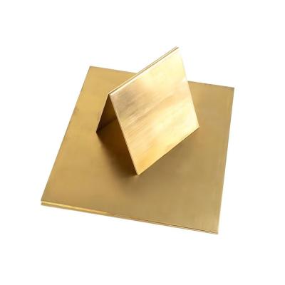 China Wholesale 1mm 10mm H65 H62 H90 H80 Gold Pure Brass Copper Sheet Customize Size In Stock for sale