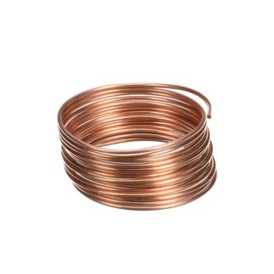 China C11000 C12000 C12200 Pancake Red Copper Tube Pipes For Air Conditioner for sale