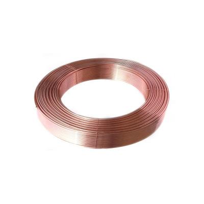 China 5/8'' 3/8'' Refrigeration Copper Coil Pipe 0.8mm Thick C11000 C12200 Copper Pipe Tube for sale