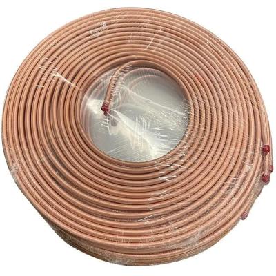 China ASTM B280 C12200 C2400 Pancake AC Air Conditioner Refrigeration Copper Coil Pipes for sale