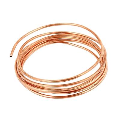 China Good Price 1/4 5/8 3/8 1/2 Inch Refrigeration Pancake Air Conditioner Copper Tube for sale