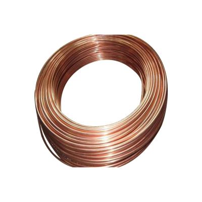 China C11000 C12200 99% Purity Insulated Copper Pipe Straight Brass Tube Pancake Coil Copper Pipe For Air Condition Refrigerator for sale