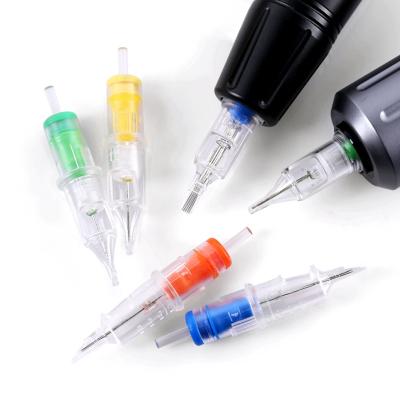 China Excellent Quality SPD-RL 2021 Disposable Tour Permanent Hot Coating Sparkle Tattoo Needle Cartridge for sale