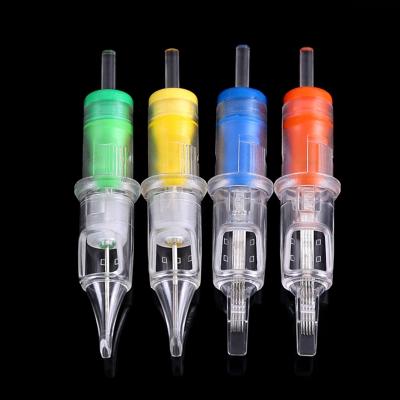 China SPD-RL Long Taper Tattoo Needles Cartridge Membrane Needle Permanent Tattoo Cartridge Hot Selling Needle for sale