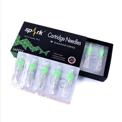 China New Green Color Constant Customized Supplies Disposable Needles Cartridge Tattoo for sale