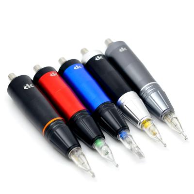 China New Western Red Black Pen Adjustable Color Permanent Tattoo Machine Set for sale