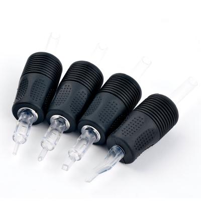 China Permanent Black Premium New Product Disposable Pop Tattoo Machine Plastic Grips for sale