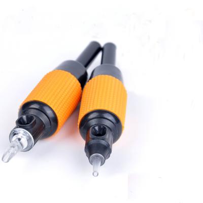 China Permanent Suppliers Sterilized New Product High Quality Orange Tattoo Machine Grips for sale