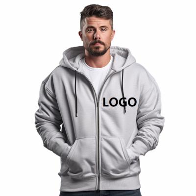 China Custom Anti-Wrinkle Manufacturers 500 Gsm Heavy Fabric Thick Cut And Sew Zipper Vintage Embroidery Patch Men Acid Wash Zipper Hoodie for sale