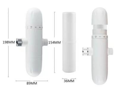 China Modern high end white filter cartridges pour filter for hard water filter to remove chlorine and fluoride in the bathroom for sale