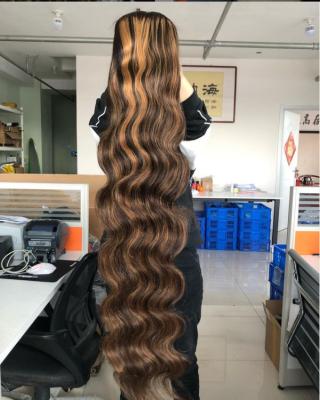 China Silky Straight Wave Ombre Hair Wigs 4/27 Highlight Color Lace Front Human Hair Wig 150 Density Brazilian 13x4 Body Wave Lace Front Wig for sale