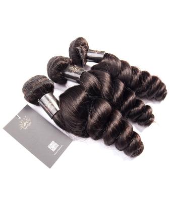 China Loose Wave Peruvian Loose Wave Bundles With Frontal Hair Bundles With Sunlight Remy Human Hair With Ear To Ear Lace Closure for sale