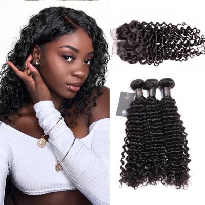 China Wholesale Virgin Curly Sunligth 10A Curly Hair Cuticle Aligned Raw Brazilian Virgin Hair Unprocessed Curly Hair Weave 20 Inches for sale