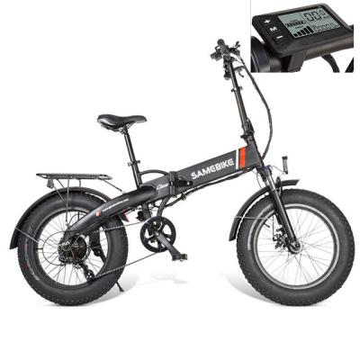 China Aluminum Alloy USA Warehouse Shipping 20 Inch 350W Foldable Bicycle Electric Bike for sale