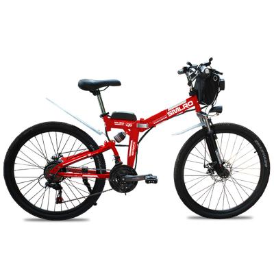 China European Warehouse 13Ah 500W 48V Aluminum Alloy Lithium Battery Folding Bicicleta E Cycle Electric Bike for sale