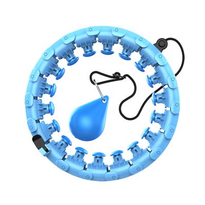 China Low Price Sport Size Adjustable Massage Weighted Wholesale Digital Weighted Polynesian Dance Ring Smart Circle Counter for sale