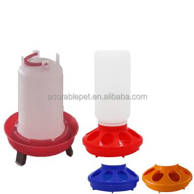 China Poultry Feeders and Drinkers Chick Feeder and Waterer Set, 1 Liter Chick Drinker and 1 Liter Chick Feeder for Poultry for sale