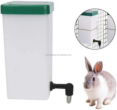 China Small Pet Cleanable Automatic Animal Rabbit Poultry Pet Rabbit Large Capacity Drinker Rabbit Drinking Bottle for sale