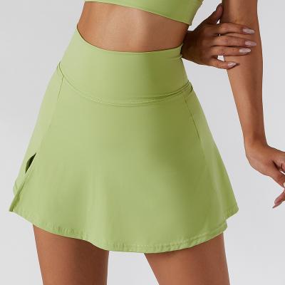 China SKIRT Summer Slim Fit Tennis Skirt Shorts Breathable Running Women Mini Sports Skirts Workout Yoga Fitness for sale