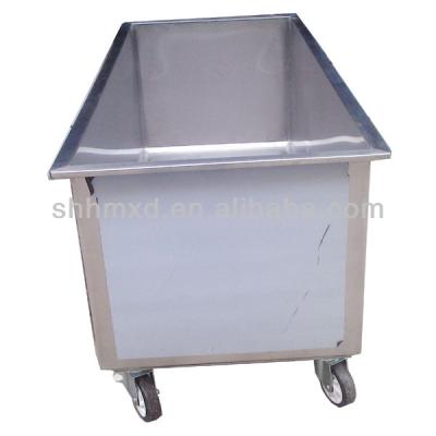 China Hospital Trolley Stainless Steel Linen Cart For Laundry Soaking for sale