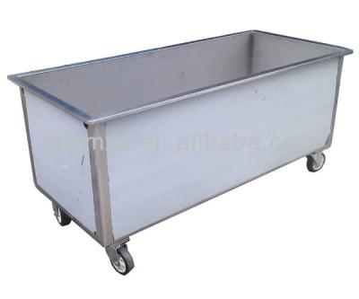 China Hospital Trolley Stainless Steel Trolley For Soaking for sale