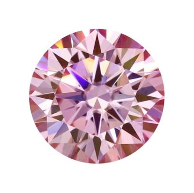 China Synthetic Loose Moissanite Diamond For Jewelry Making VVS Mix Color Color Or Clarity Fire Round Brilliant Cut Loose Moissanite Gemstone for sale