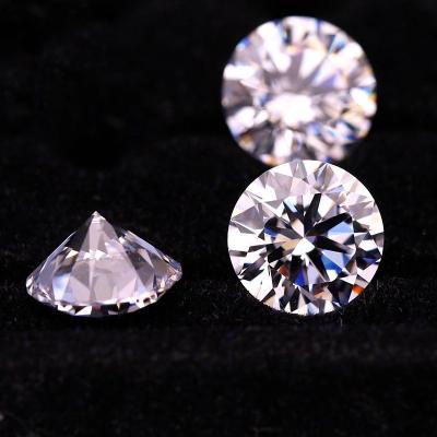 China D Series Manufacturer 3.5mm-10mm Synthetic Color VVS Moissanite Wholesale Fire Gemstone Moissanite Diamond Color Set or White Loose Stones for sale