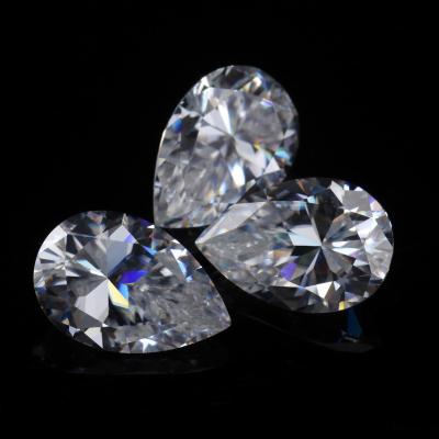 China Loose Stone Moissanite Color Set or Pear Excellent Fire DEF VVS Cut 1 Carat Moissanite Diamond Wholesale for sale