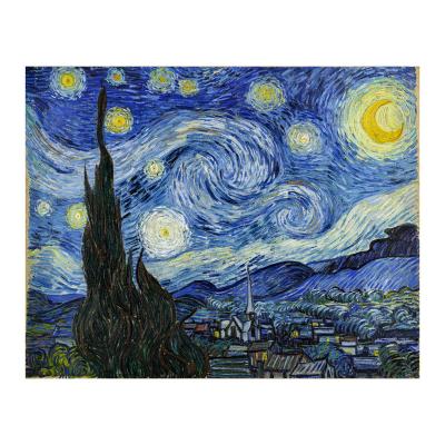 China 100% Handmade Famous Canvas Art Vangogh Reproduction Oil Painting China of Roll Wall Decoration for sale