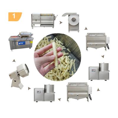 China Vegetable processing plant High Productivity automatic potato chips fryer production machines line for sale