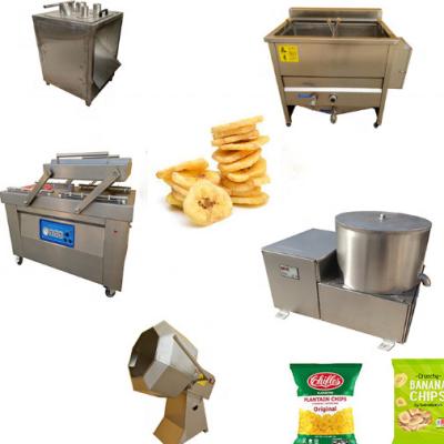 China Good Quality Commercial Type Small Scale Vegetable Processing Plant Semi Automatic Line Crisp Crisp Making Machine Banana Production for sale