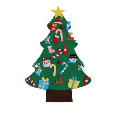 China 2021 Hot Selling Felt Christmas Ornament New Product Christmas Tree Quilting Outdoor Decorations for sale