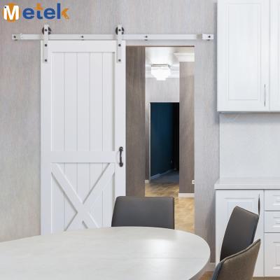 China American Modern Solid Wood Interior Decoration DIY Style House Sliding Barn Door for sale