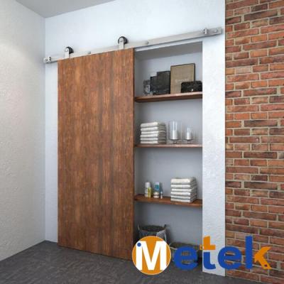 China Metek Nickel Plated Super Quality Interior Sliding Used Barn Door Hardware For Sale for sale