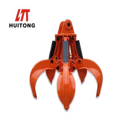 China NM360/400 Orange Peel Grab Driven By Hydraulic Cylinder for sale