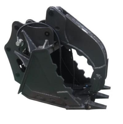 China Mechanical Excavator Thumb Grab Bucket 15cbm Capacity for sale