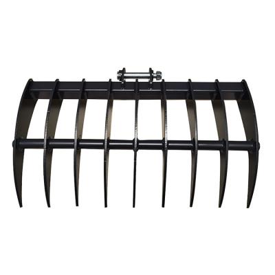 China CE 3 Ton To 5 Ton Mini Excavator Brush Rake For Hitachi ZX55 EX60 for sale