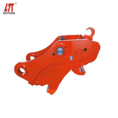 China Manual Excavator Quick Hitch Coupler 5-10 Ton Mining Manual Quick Bucket Connector for sale