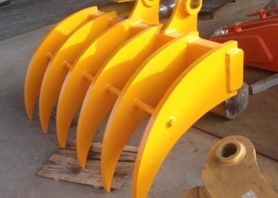 Cina Excavator Root Rake For Hitachi Landscape Rake For Mini Excavator Mini Digger Rake Bucket in vendita