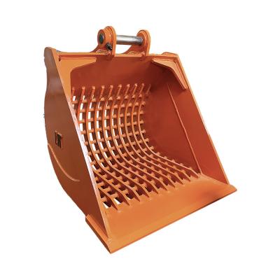 China 0.1cbm Mini Sieve Bucket For Excavator PC312 PC305 for sale