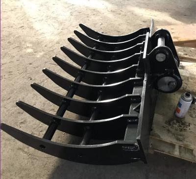 China CE 3 Ton To 5 Ton Mini Excavator Brush Rake For Hitachi ZX55 EX60 for sale